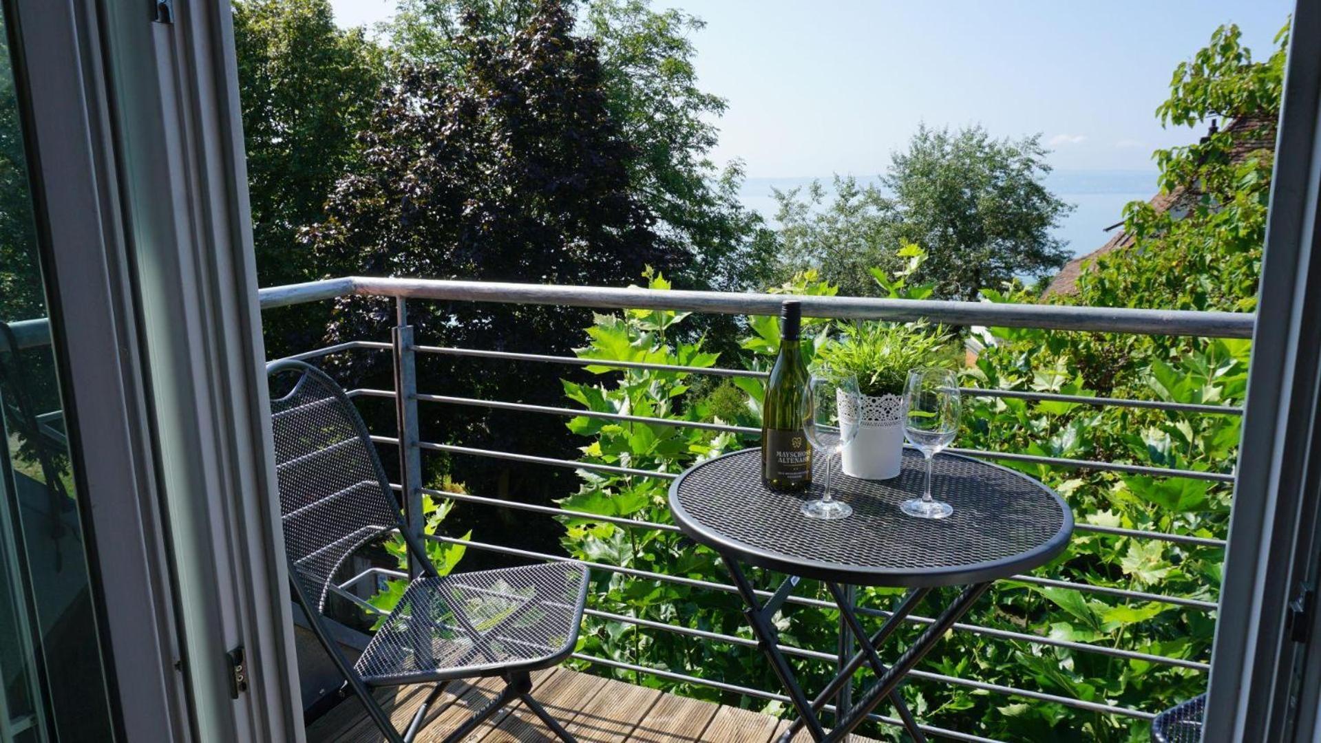 Ferienwohnung Weitsicht Meersburg Esterno foto